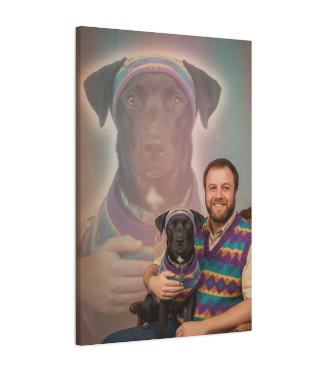 80s Studio Portrait Canvas examples - Example 1