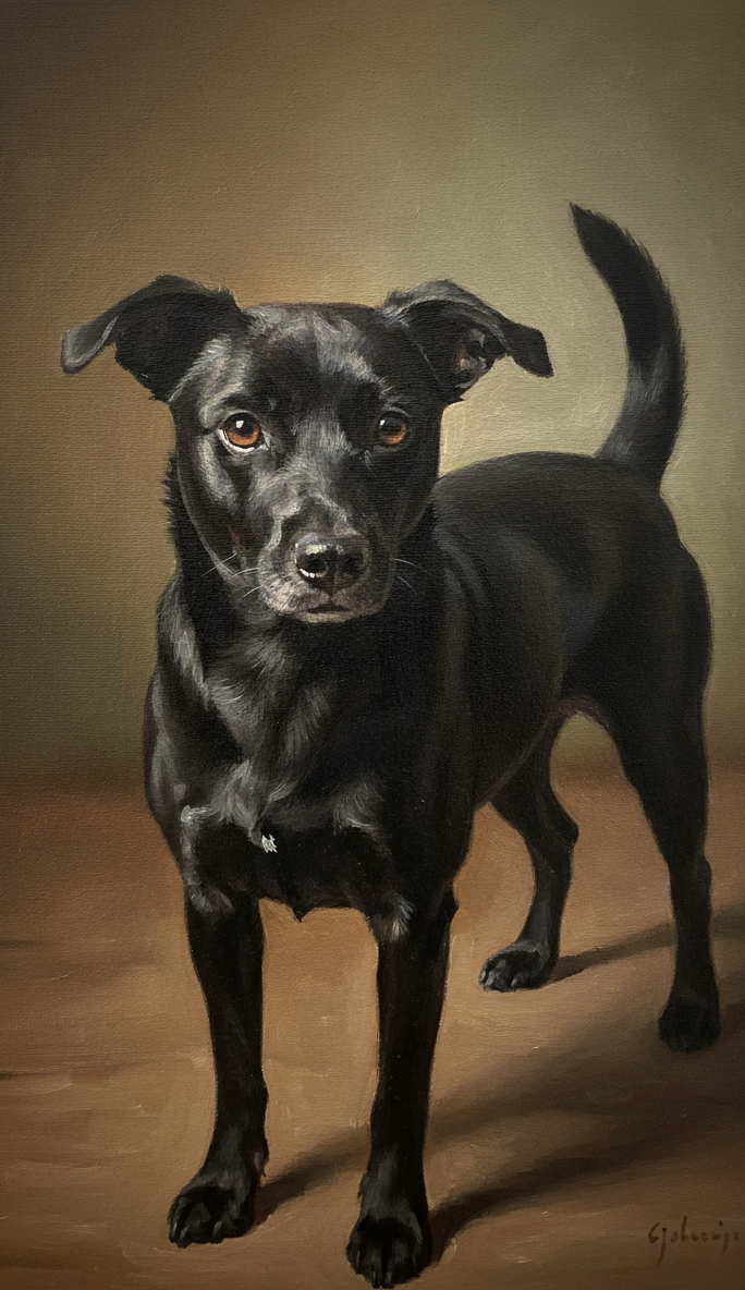 Oil Portrait AI pet portrait style