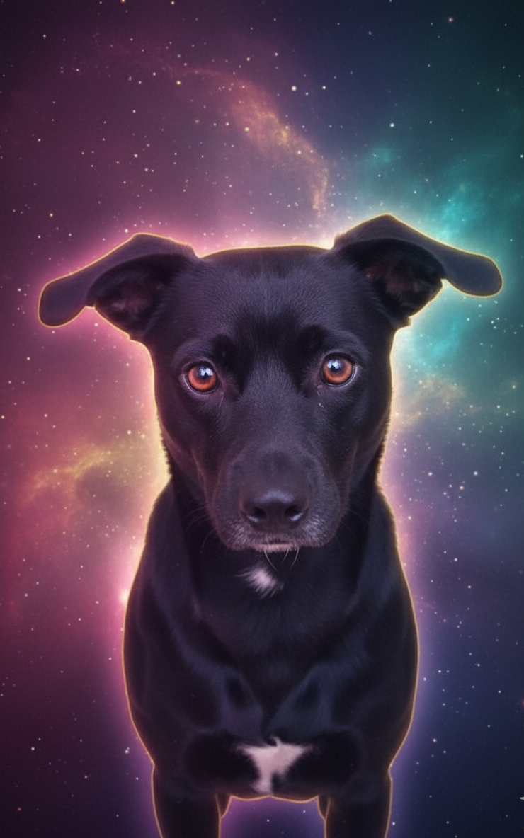 Cosmic Glow Digital examples - Example 1