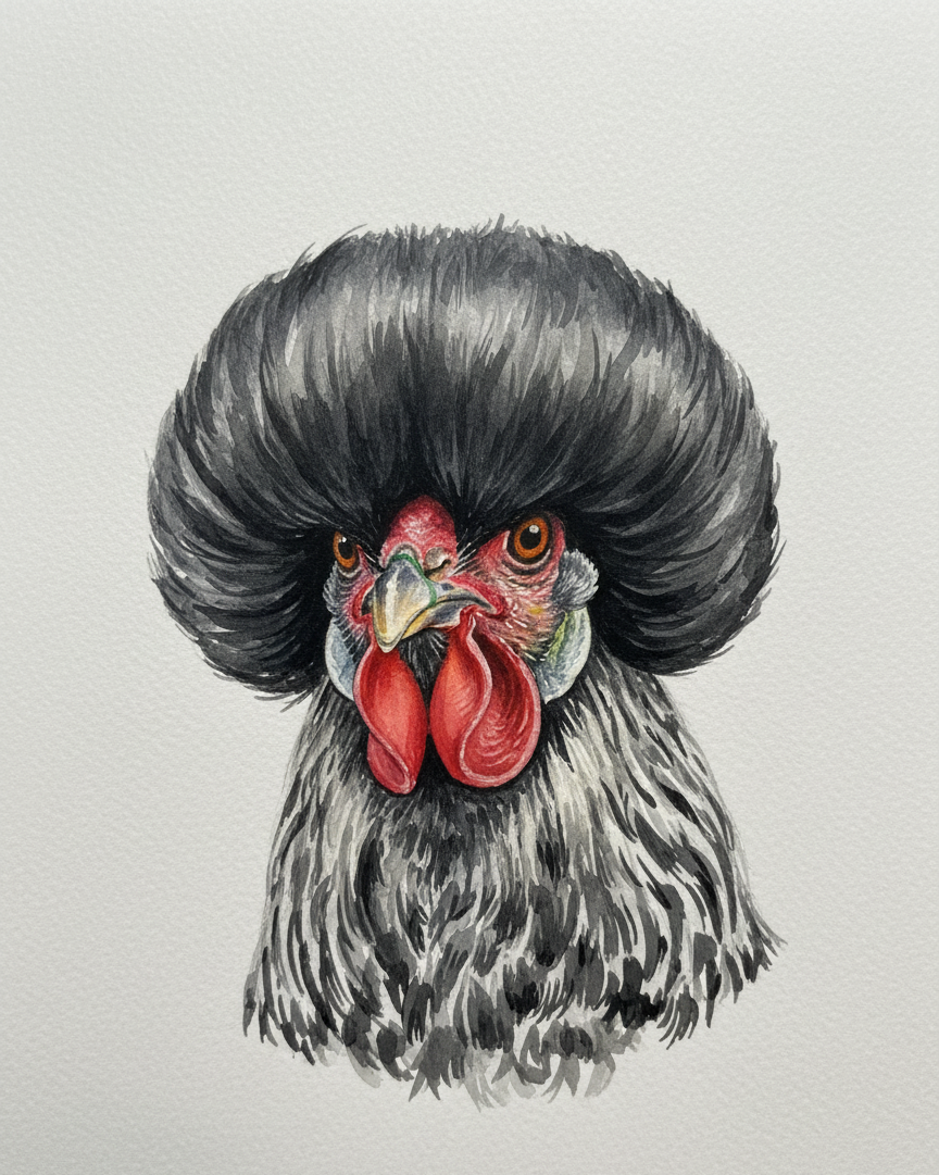 Funny Hairstyle Digital examples - Example 1